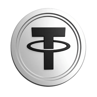กราฟิก Tether USDT สเตเบิลคอยน์ปรากฏในคู่มือเทรดสำหรับมือใหม่