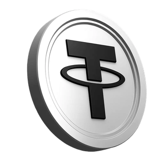 เหรียญ Tether USDT ที่ปรากฏในส่วนแสดงความน่าเชื่อถือของชุมชนนักเทรด